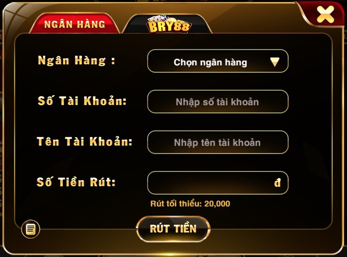 Hướng dẫn nạp rút đơn giản tại Bry88 Club 